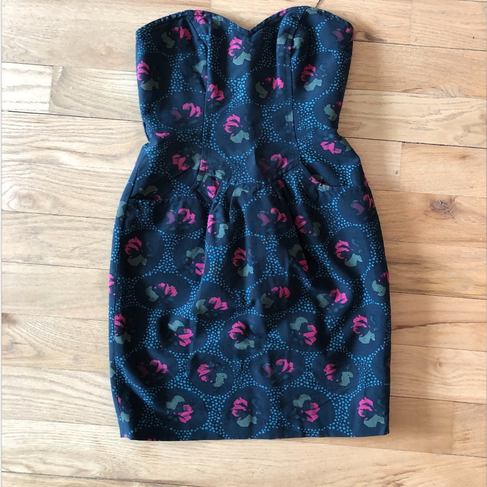 Frock! by Tracy Reese strapless floral dress